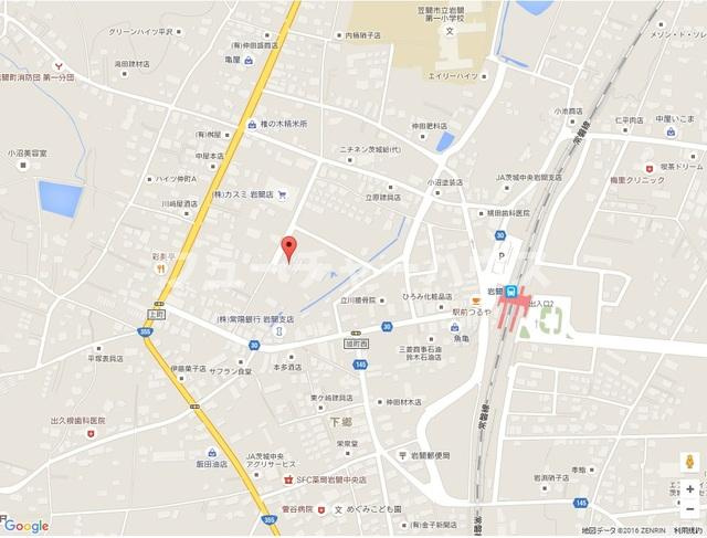 ファミーユ　Ａの地図