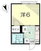 グリーンハイツⅡ間取り図