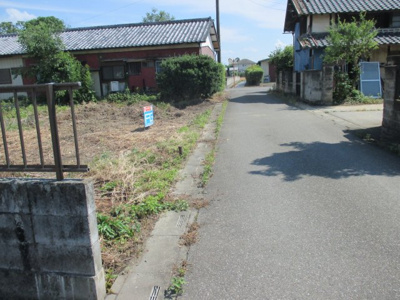 【前面道路含む現地写真】 | 深谷市内ケ島 360万 土地