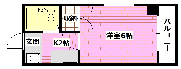 プリマヴェール矢野の間取り