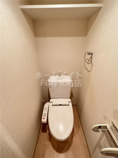 【トイレ】 | エステムコート難波WEST-SIDE大阪ドーム前 | 清潔感のあるトイレです