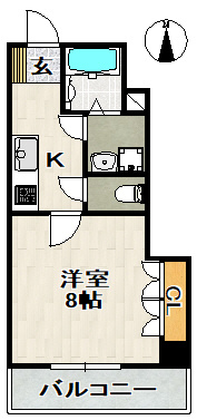 ボヌールチョイスの間取り