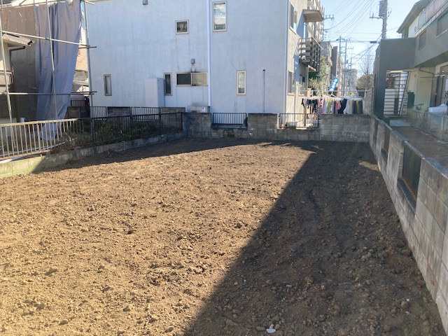【土地】鶴ヶ島市鶴ヶ丘売地(更地渡し)の外観|更地です