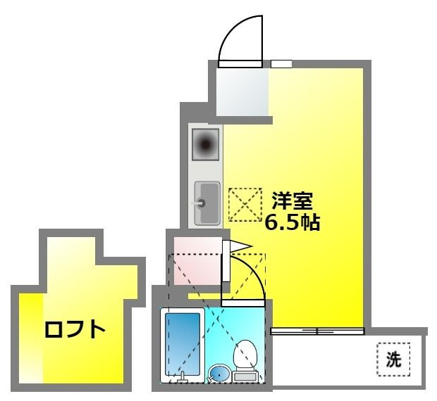 ベルハイム南ヶ丘の間取り