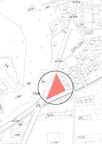 土地　下有知の地図