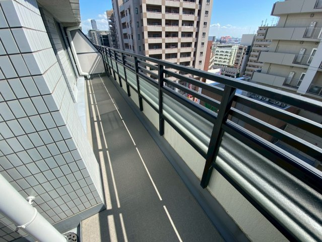 フォーラム六甲のバルコニー