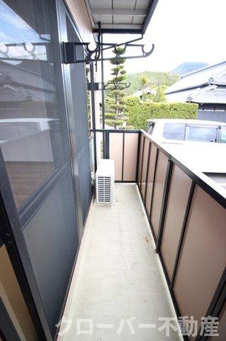 エスポワールメゾン A棟のバルコニー|バルコニー