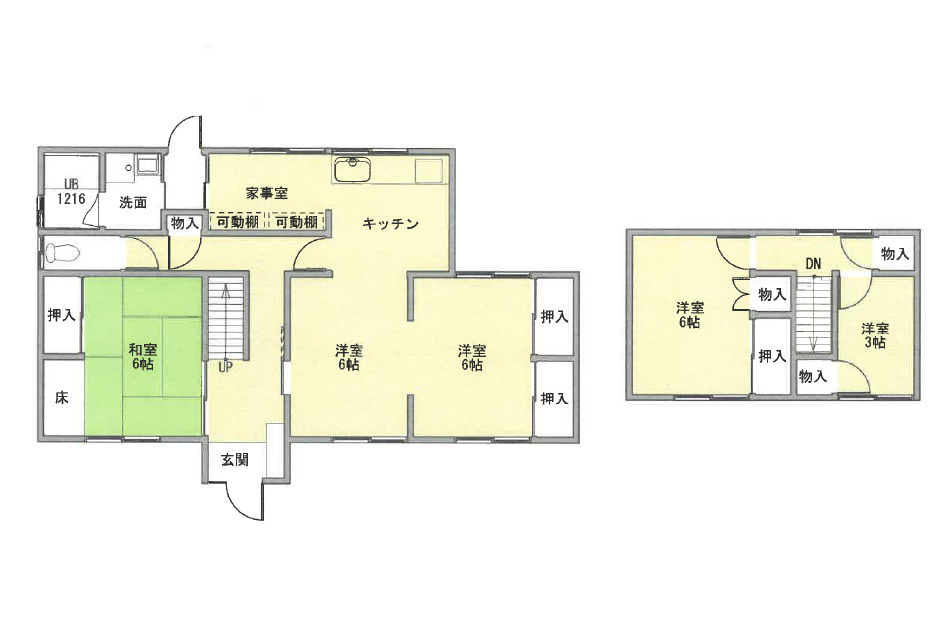 中古住宅　大洞柏台3丁目