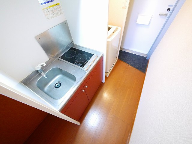 レオパレスＭａｒｊｏｒａｍのキッチン|使いやすいキッチンです
