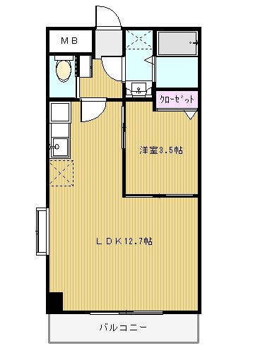 【間取り】 | ランデルメゾン空港東 | 現況優先。