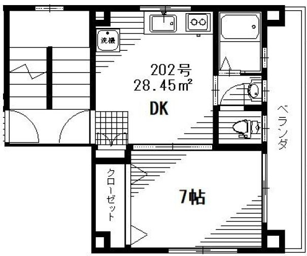 【間取り】 | 城山五番館
