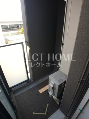 【バルコニー】 | ＣＯＺＹ岡崎城 | 広々としたバルコニーです