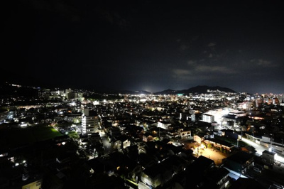 【展望】 | 【上質リフォーム】グランビュー隅の浜 | 現地（2023年10月30日20：00頃）撮影