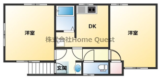 【間取り】 | 山口貸家