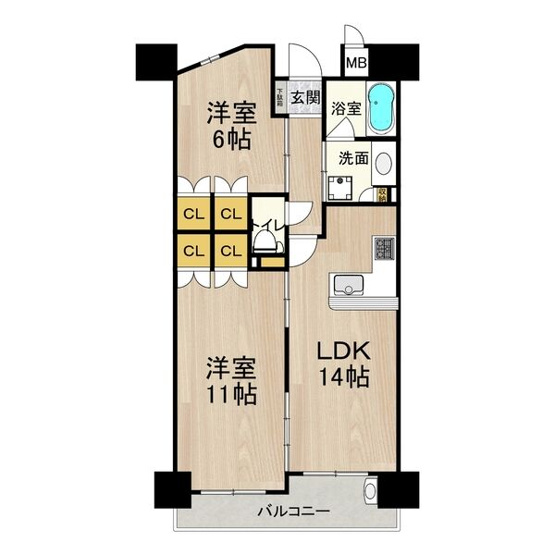 【間取り】 | フロンティアタワー日本橋(旧CITY SPIRE日本橋)