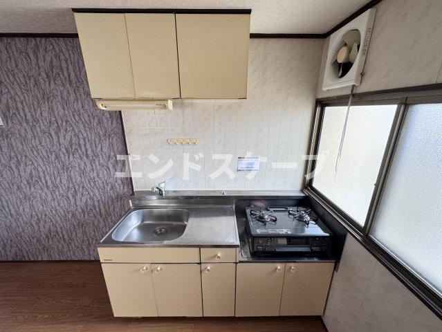 プラザハイツ Ⅱ　Ｂのキッチン|高崎、前橋、伊勢崎エリアのお部屋探しはエンドスケープまで！お客様の理想お聞かせ下さい♪
クロスの色が画像と異なる場合があります。