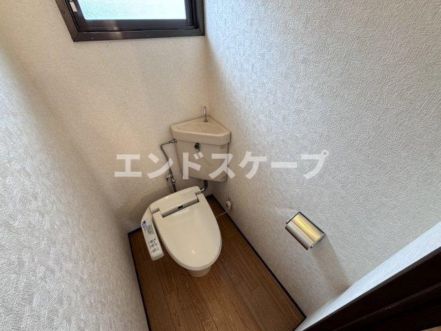 プラザハイツ Ⅱ　Ｂのトイレ|高崎、前橋、伊勢崎エリアのお部屋探しはエンドスケープまで！お客様の理想お聞かせ下さい♪
クロスの色が画像と異なる場合があります。