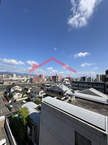 福岡市東区筥松２丁目の賃貸マンションの展望