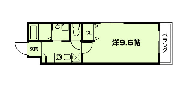 クリサンセマムの間取り|代表的な間取りです。