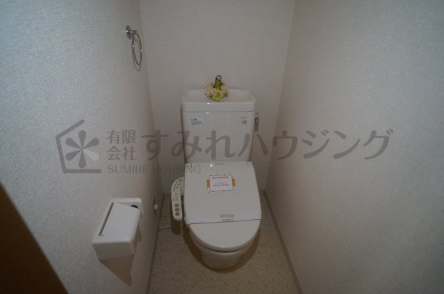 メロディーヒルズ　B棟のトイレ|参考、同建物・反転間取りの号室