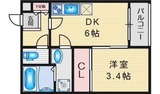 【間取り】 | ハーモニーテラス児玉Ⅳ | 略図の為、現状優先