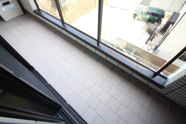 カーサ　フィオーレのバルコニー