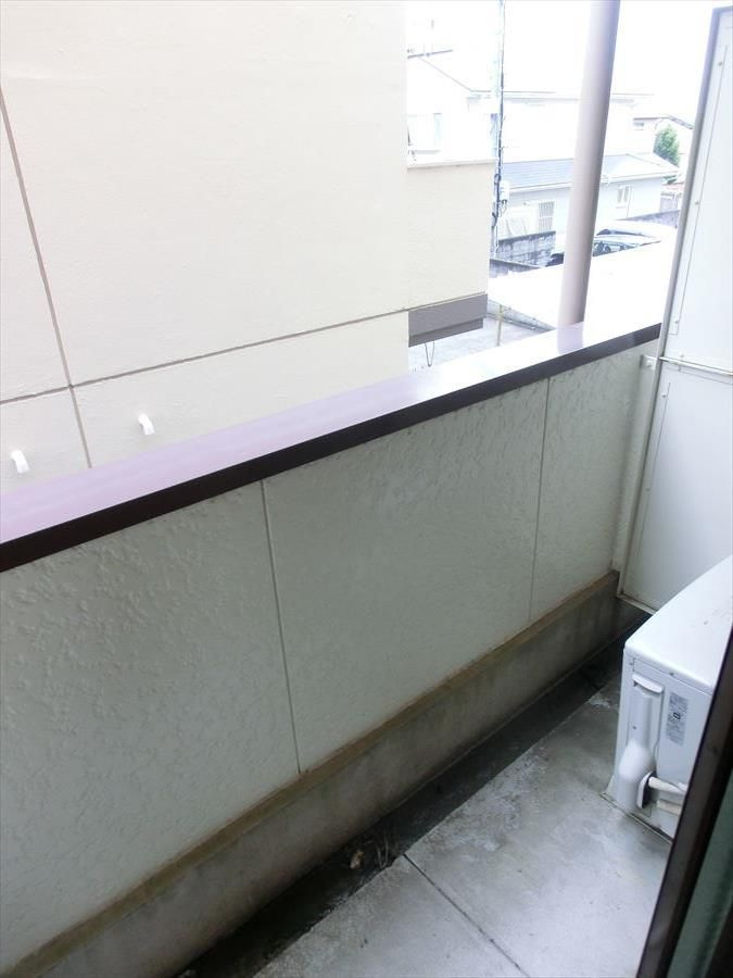 コーポ渕上のバルコニー|バルコニー付きです