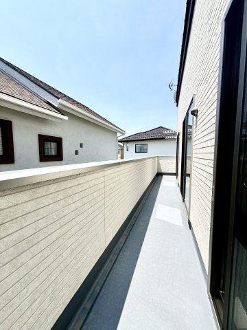 高崎市上佐野町新築住宅のバルコニー|■バルコニー