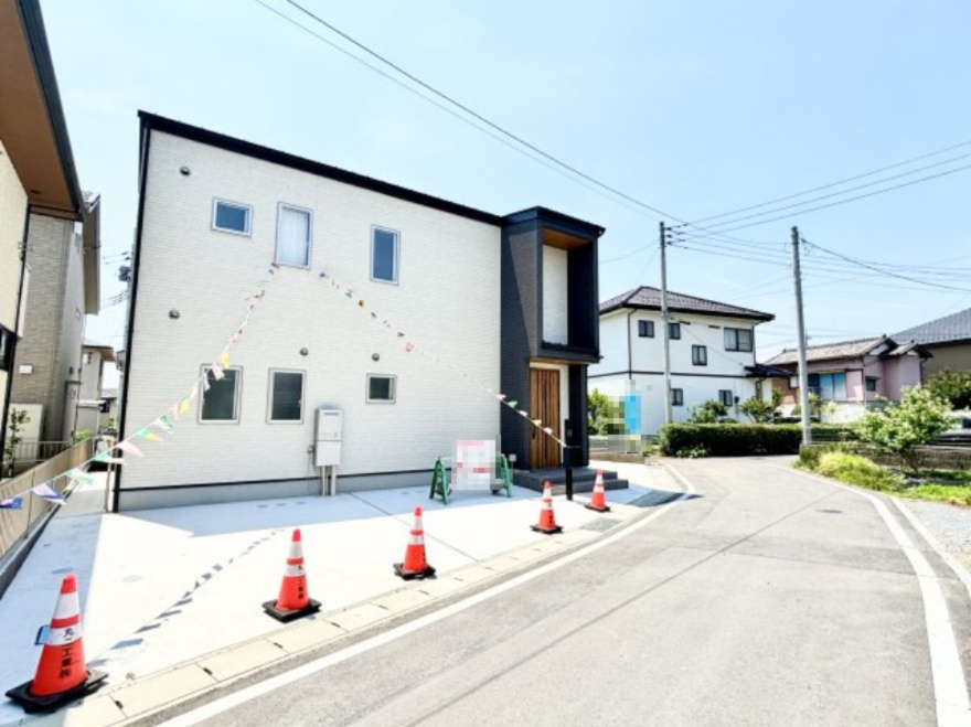 高崎市上佐野町新築住宅の外観|■外観