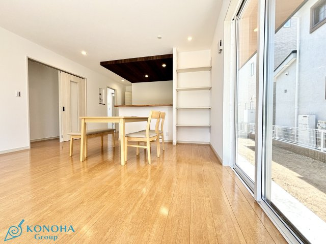 高崎市上佐野町新築住宅の居間・リビング|■リビング