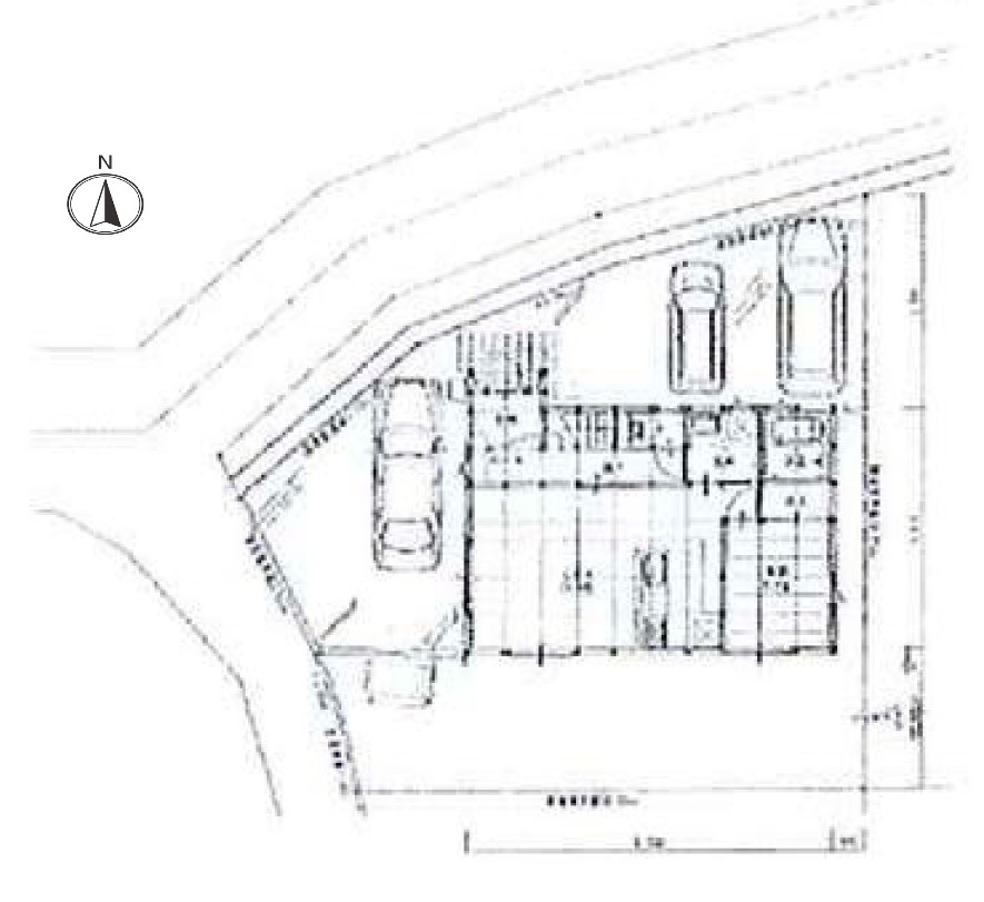 高崎市上佐野町新築住宅の区画図|■区画図