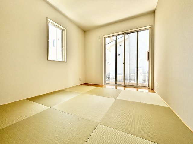 高崎市上佐野町新築住宅の和室|■1階和室