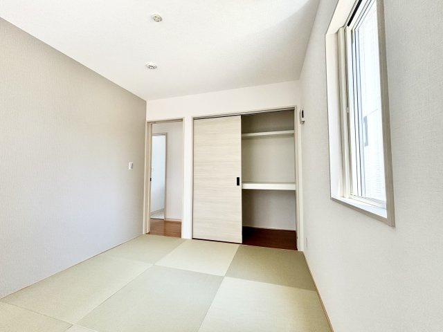 高崎市上佐野町新築住宅の和室|■1階和室