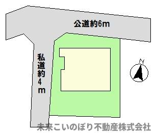 【区画図】 | 久喜市上川崎中古戸建 | 現況と異なる場合は現況優先とさせていただきます