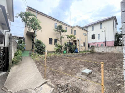 【外観】 | ■仲介手数料（約２８０万円）が無料■九品仏駅２分■自由が丘駅１０分■４ＬＤＫ | 現地写真（７月１１日撮影）
現在は更地です。（１１月完成予定です。）
建物プレゼンテーションやモデルハウスのご相談承ります。
