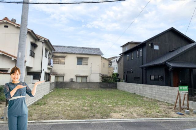 上市1丁目売土地の外観