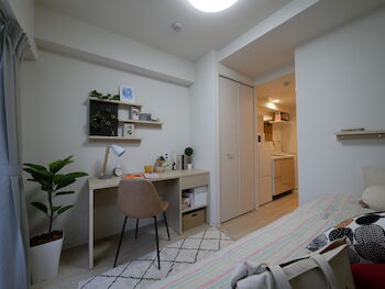 キャンパスヴィレッジ京都一乗寺のロビー