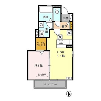 【間取り】 | アルテール･ヒルズ　Ａ