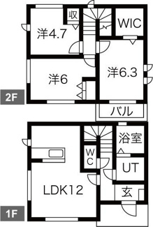 【間取り】 | キャトルオランジュ