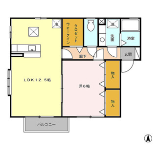 【間取り】 | レセンテ煌　Ｃ