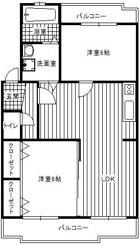 ブラウンハイツの間取り