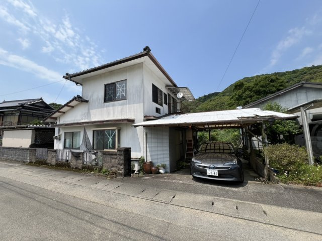 日奈久大坪町　戸建の前面道路含む現地写真