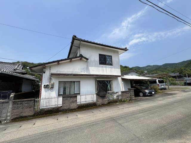 日奈久大坪町　戸建の前面道路含む現地写真