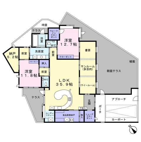 【間取り】の画像