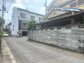 【前面道路含む現地写真】 | 右京区太秦棚森町　建築条件なし