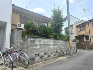 【前面道路含む現地写真】 | 右京区太秦棚森町　建築条件なし