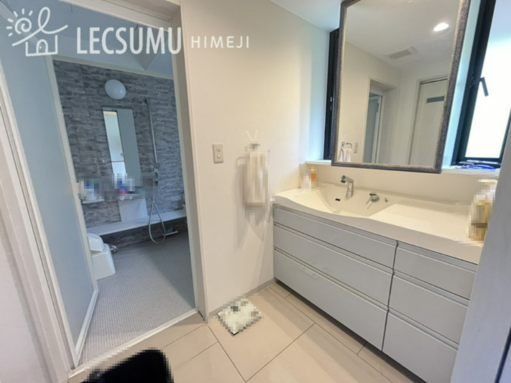 姫路市奥山/中古戸建の独立洗面台