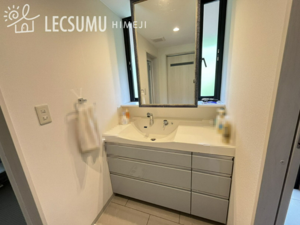 姫路市奥山/中古戸建の独立洗面台