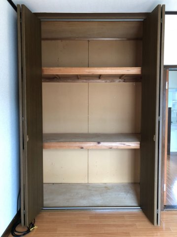 コーポシレーヌの収納|専用の収納スペースです