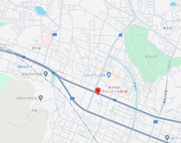 【地図】 | ネオハイツ今宿A棟　3階